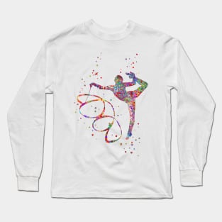 Gymnastics girl Long Sleeve T-Shirt